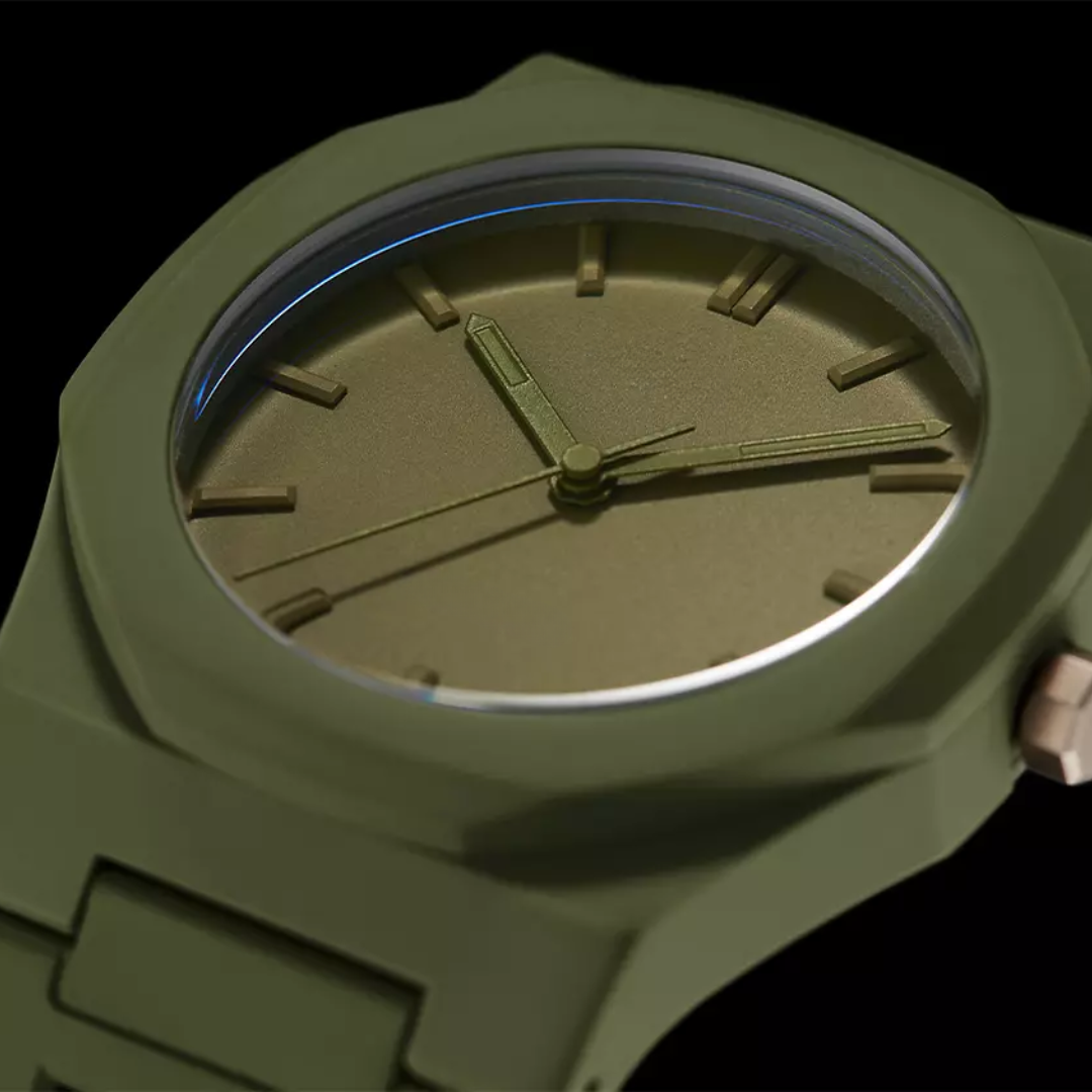 OROLOGIO DA UOMO DIBIASI PHANTOM VERDE MILITARE