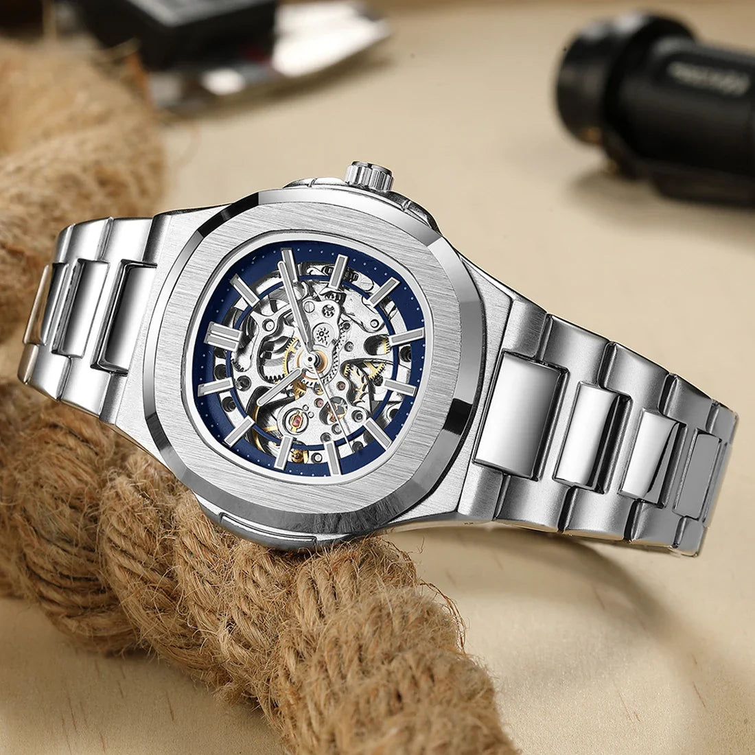 RELOJ DIBIASI ROYAL PARA HOMBRE EN ACERO 