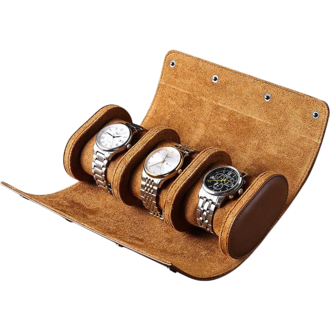 WATCH JEWELRY BOX CASE - 3 SLOTS